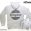 Felpa Livingstone Gray Logo , Daniel accessori moto