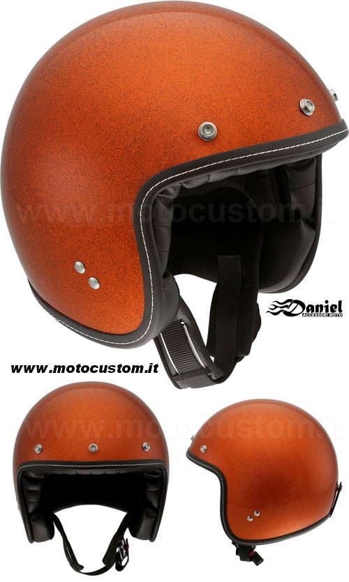 casco Agv RP60 Metal Flake Orange , Daniel accessori moto