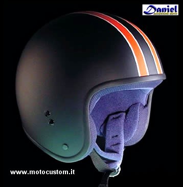 casco CAFE RigheArancio , Daniel accessori moto