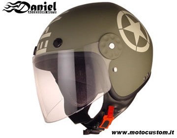 casco FLASH Graphic Caf , Daniel accessori moto