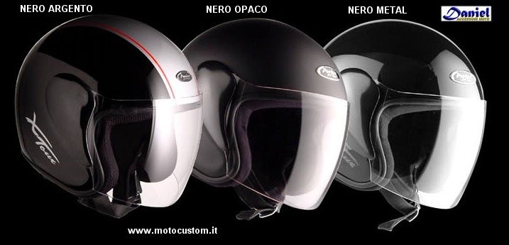 casco XTOUR NeroArgento , Daniel accessori moto