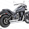 Scarichi Vance Hines Twin Slash Cromo VN900 accessori moto custom