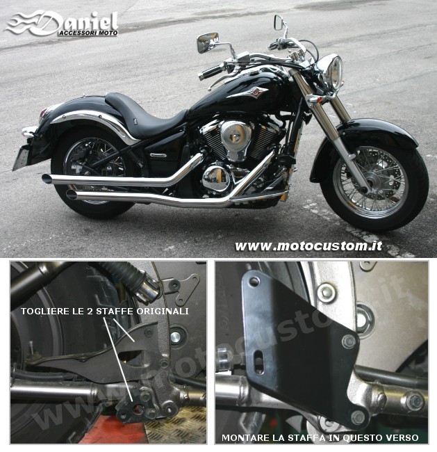 Fat pipes cod 654 900, Daniel accessori moto