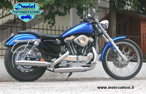 Harley Davidson Sportster 1200 Blu