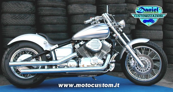 Yamaha Dragstar XVS650 Silver