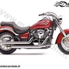 SCARICHI/Drag_pipes_Dragsters_Kawasaki_VN900