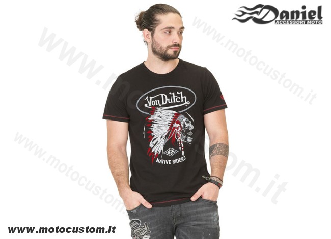 T-Shirt Von Dutch Indian , Daniel accessori moto