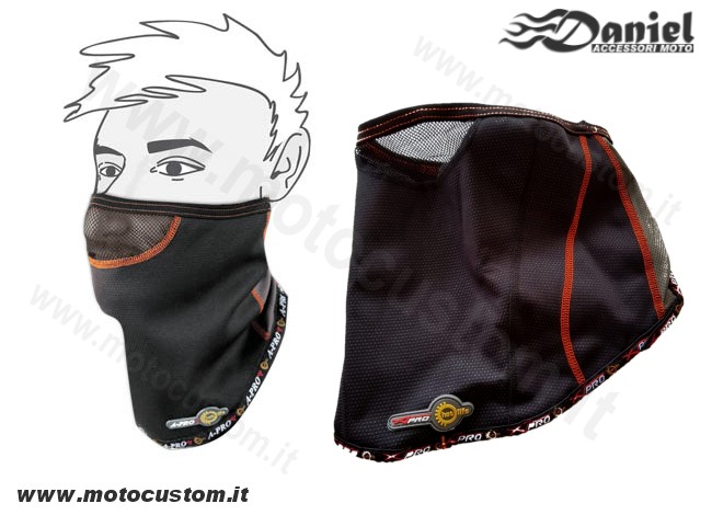 mini collare cod Mask, Daniel accessori moto