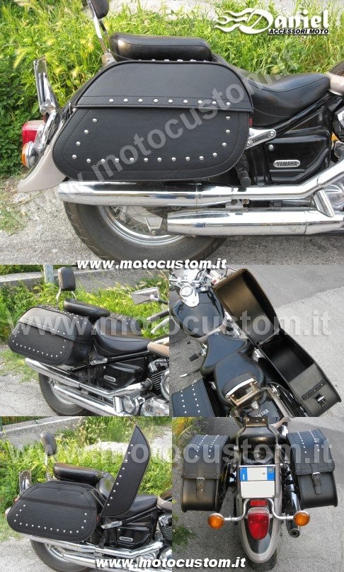 Maxi borse moto rigide cod 1389, Daniel accessori moto