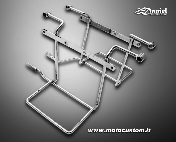 supporti borse HD Softail cod LTDR0 7501, Daniel accessori moto