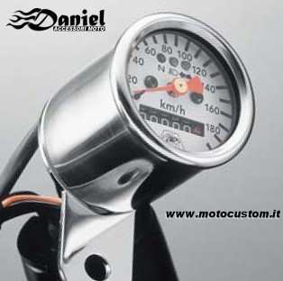 conta km 48mm  con spie cod 67 114, Daniel accessori moto