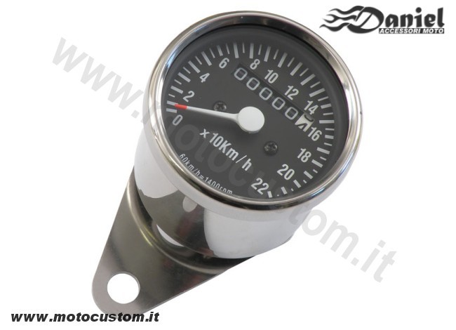 Conta km universale moto 60 mm cod 164, Daniel accessori moto