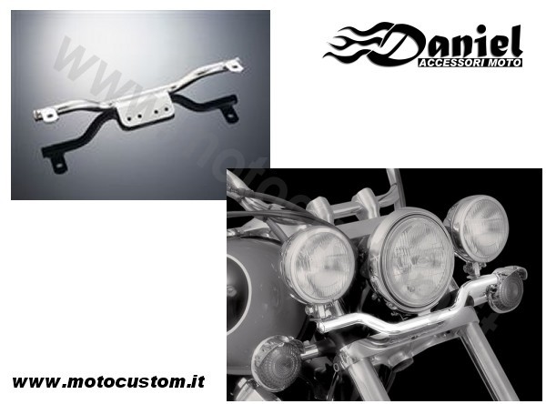 staffe doppi fari cod 1350, Daniel accessori moto