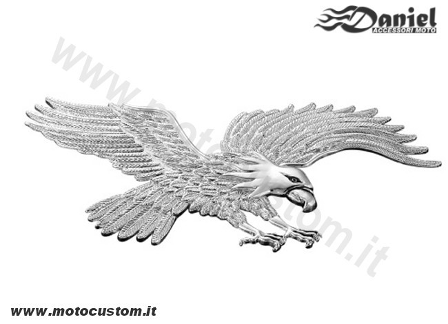 Emblema Aquila Hawk cod 1763, Daniel accessori moto