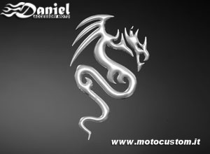 adesivo 3D Drago cod 51 30431, Daniel accessori moto