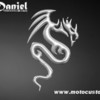 adesivo 3D Drago cod 51 30431, Daniel accessori moto