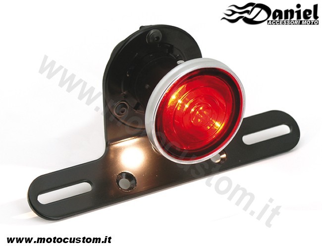 Faretto moto posteriore Classic cod 1730, Daniel accessori moto