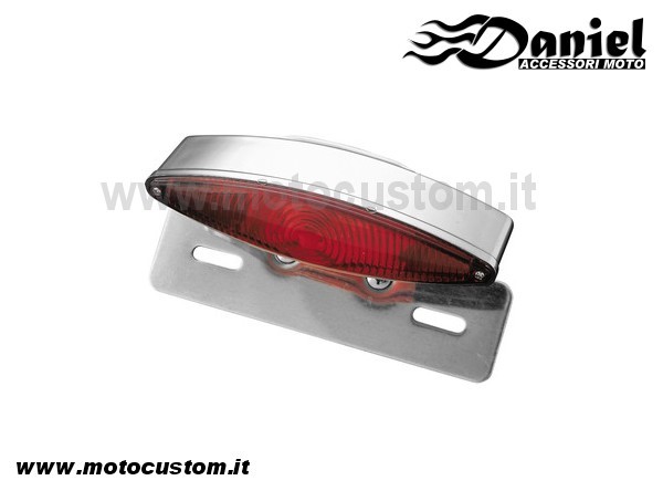 Luce moto Tech Glide omologato cod 319, Daniel accessori moto