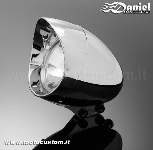 Faro moto universale ABS cod 1442, Daniel accessori moto