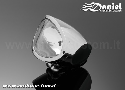 Faro moto custom Iowa , Daniel accessori moto