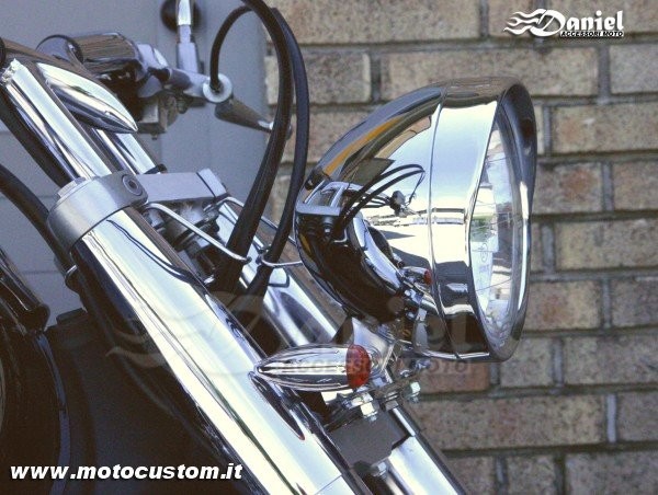 faro Head 180 cod 1402, Daniel accessori moto