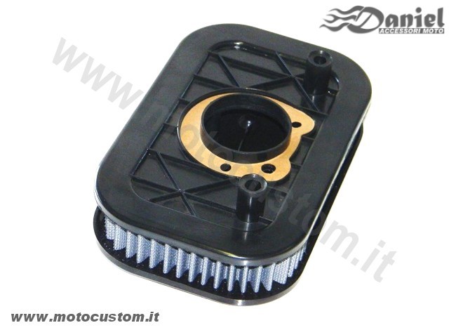 Filtro aria Poliestere cod 607796, Daniel accessori moto