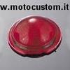 lente Bullet rossa accessori moto custom