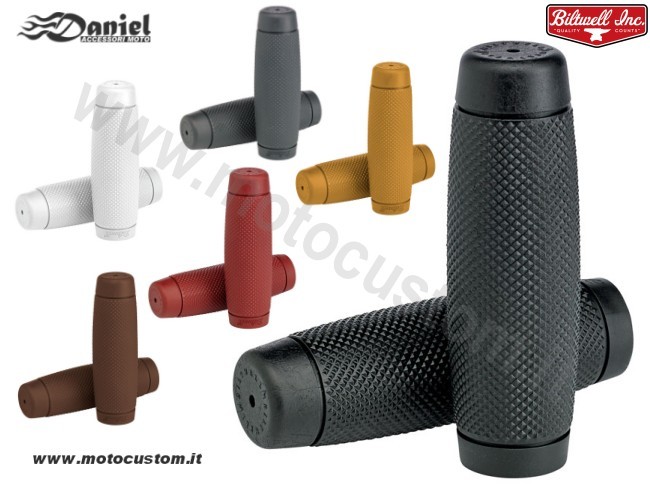 Manopole moto Biltwell Recoil Grips , Daniel accessori moto
