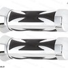 Manopole moto Croce Maltese accessori moto custom