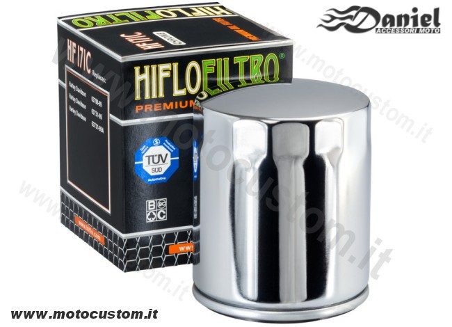 Filtro olio moto cod 1919, Daniel accessori moto
