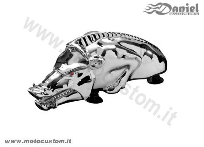 ornamento Cinghiale cod 02 090, Daniel accessori moto