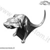 ornamento Ratto G cod 1416, Daniel accessori moto