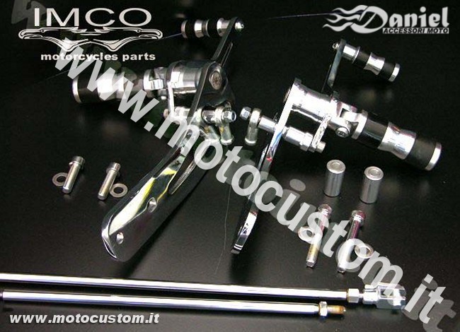 Kit comandi avanzati Honda VT 750 S cod 1801, Daniel accessori moto