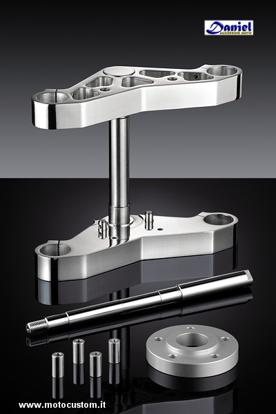 kit piastre 0� BlackWidow cod PA058L, Daniel accessori moto