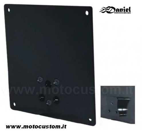 portatarga HD cod LBCL508, Daniel accessori moto