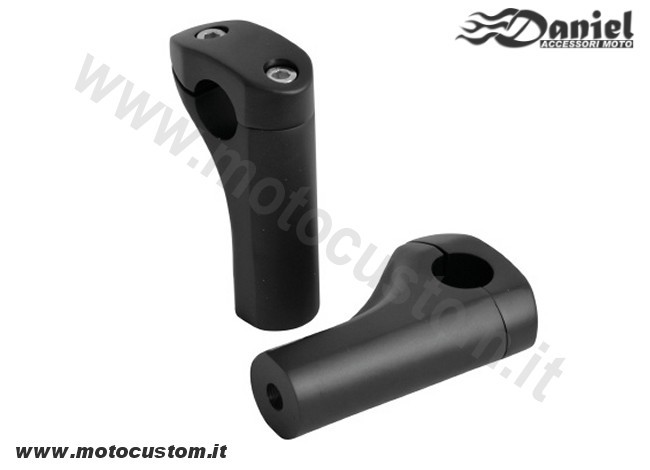 Riser Passion Black , Daniel accessori moto