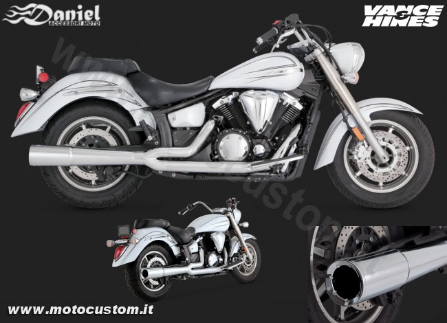 Scarichi Vance Hines Pro Pipe 2in1 XVS1300 cod 1815, Daniel accessori moto