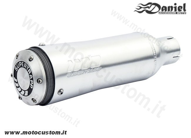 Supertrapp corsa alluminio 50 cod 677, Daniel accessori moto