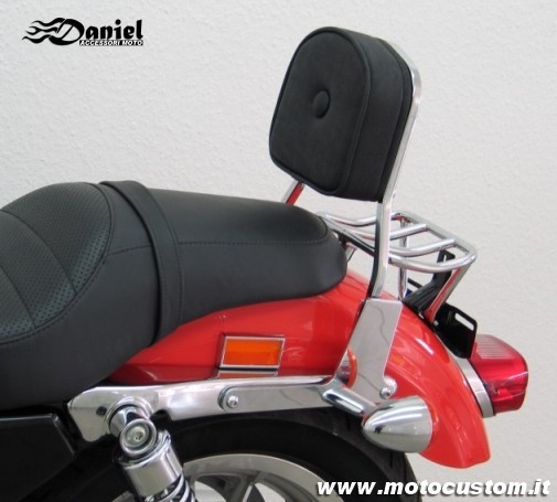 Schienalino Sportster 04 cod 1470, Daniel accessori moto