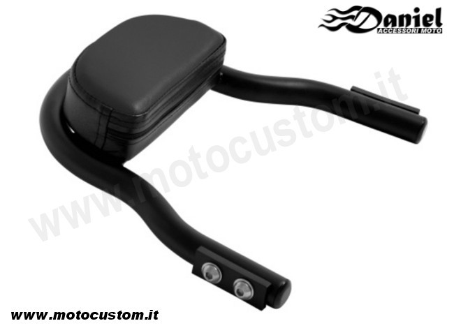 Schienalino Nero Low HD Sportster cod 527 4045B, Daniel accessori moto