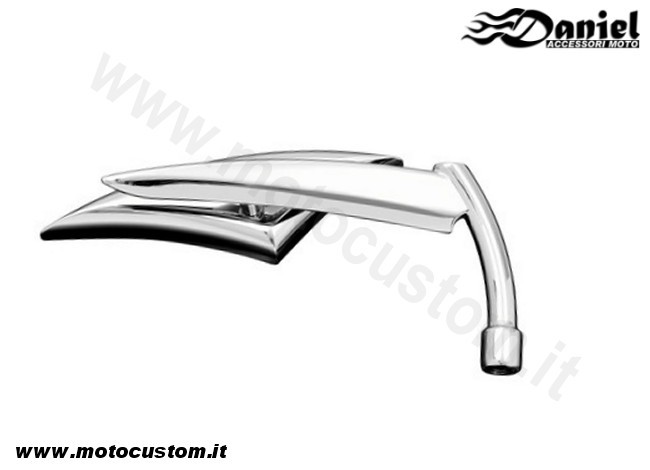 Specchio Razor Blade C cod 1588, Daniel accessori moto