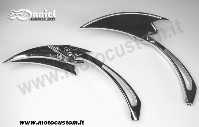 Specchio Predator cod 1176, Daniel accessori moto