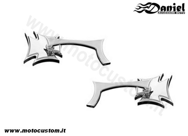 Specchio Gothic cod 91 872, Daniel accessori moto