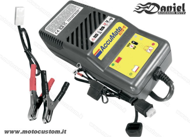carica batterie AccuMate cod 919, Daniel accessori moto