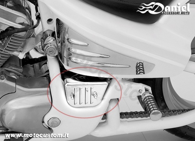 Copri regolatore cod 117, Daniel accessori moto