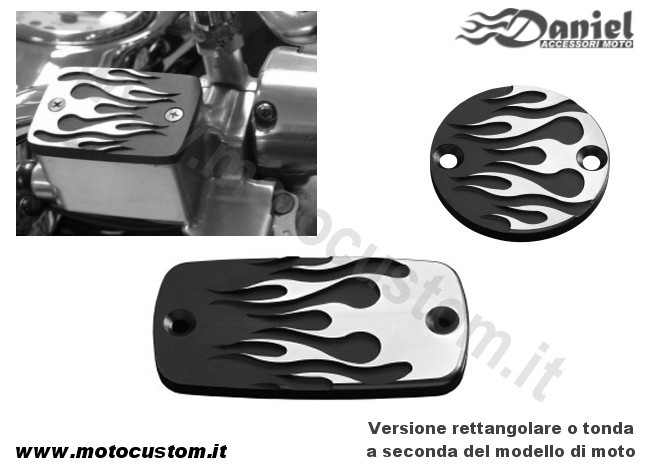 Tappo pompa freno Fiamme , Daniel accessori moto