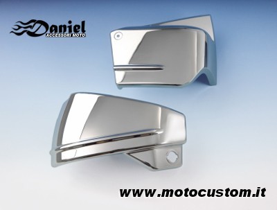 Fianchetti cromati XVS650 cod 1484, Daniel accessori moto