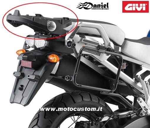 kit piastra bauletto cod SR371, Daniel accessori moto