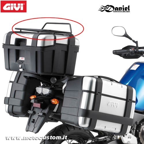 portapacchi Trekker cod E120B, Daniel accessori moto