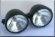 faro Dual black 115 cod 68 1339B, Daniel accessori moto
